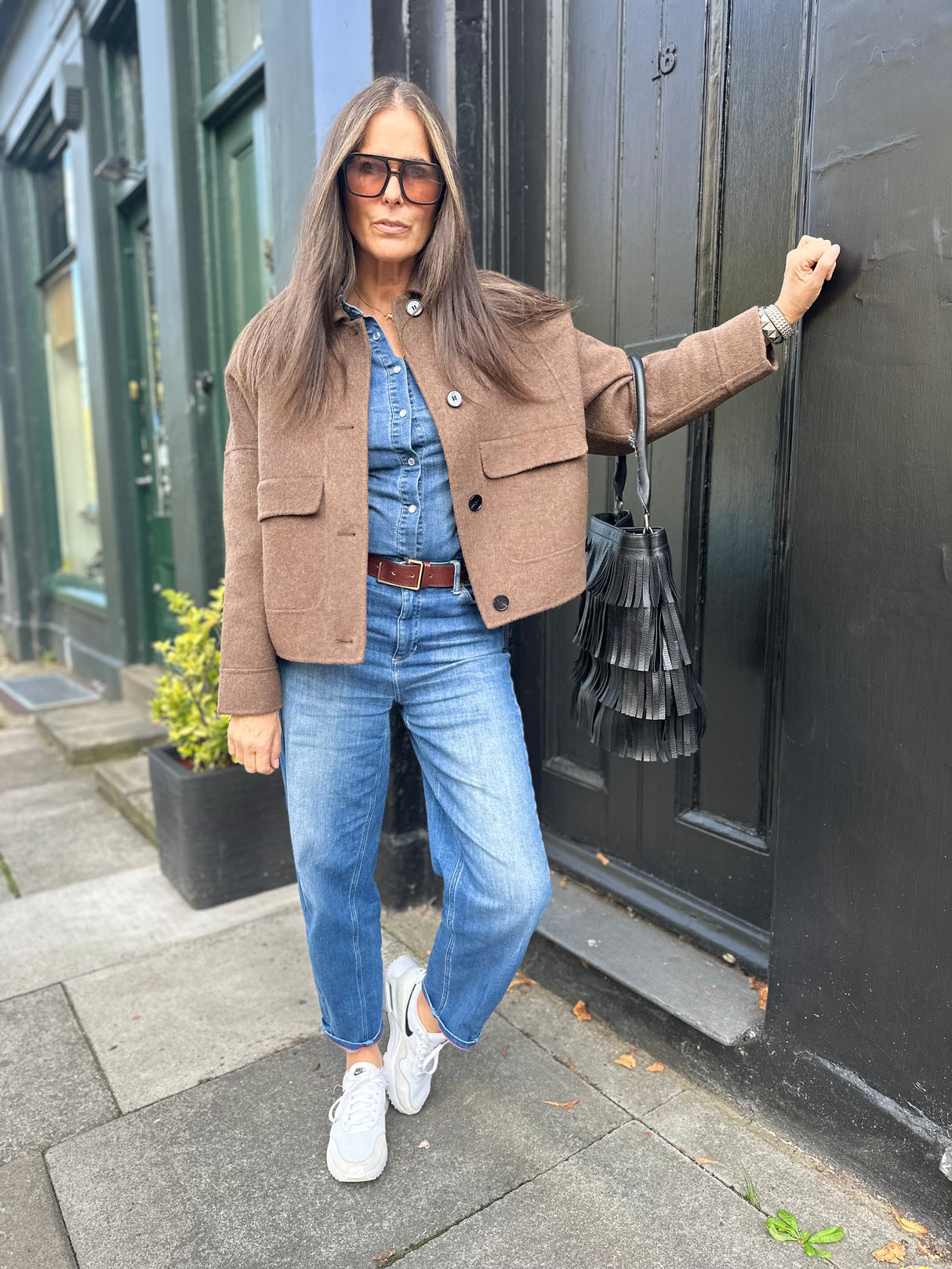 Alannah Jacket - Brown