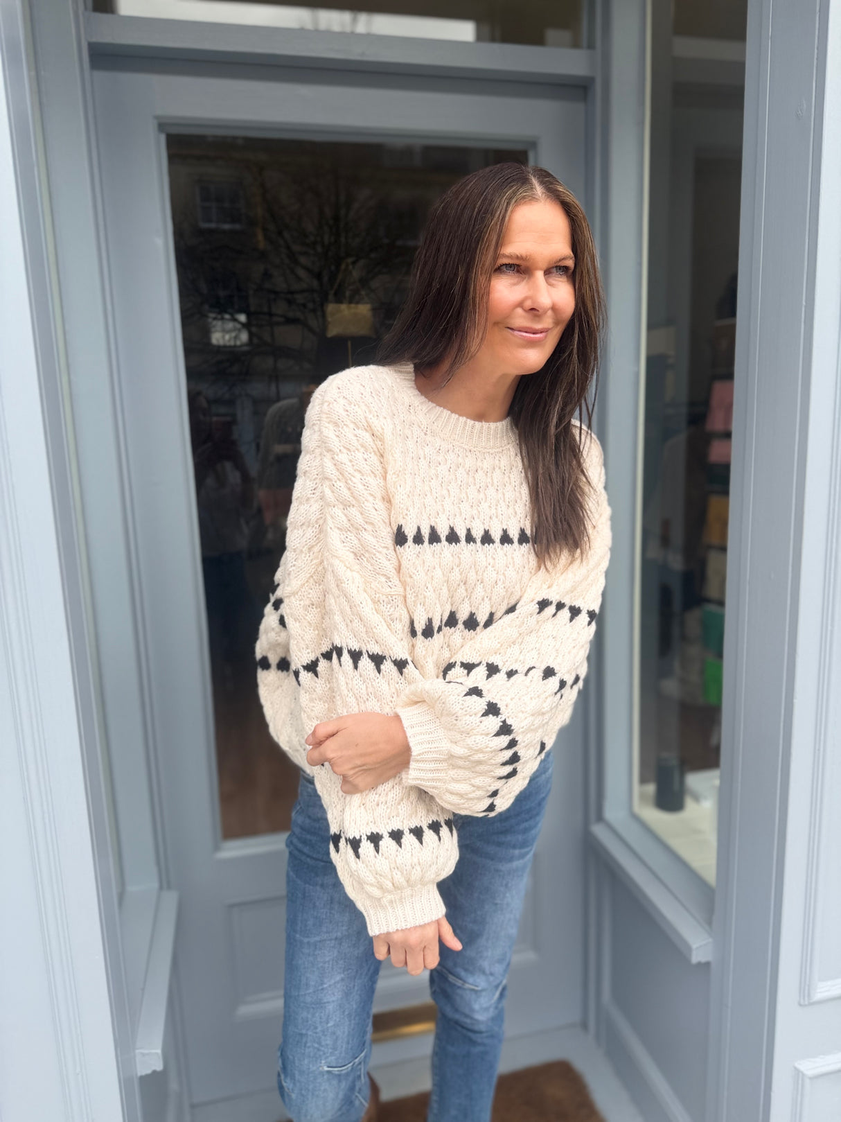 Cosy Crew Neck - Beige