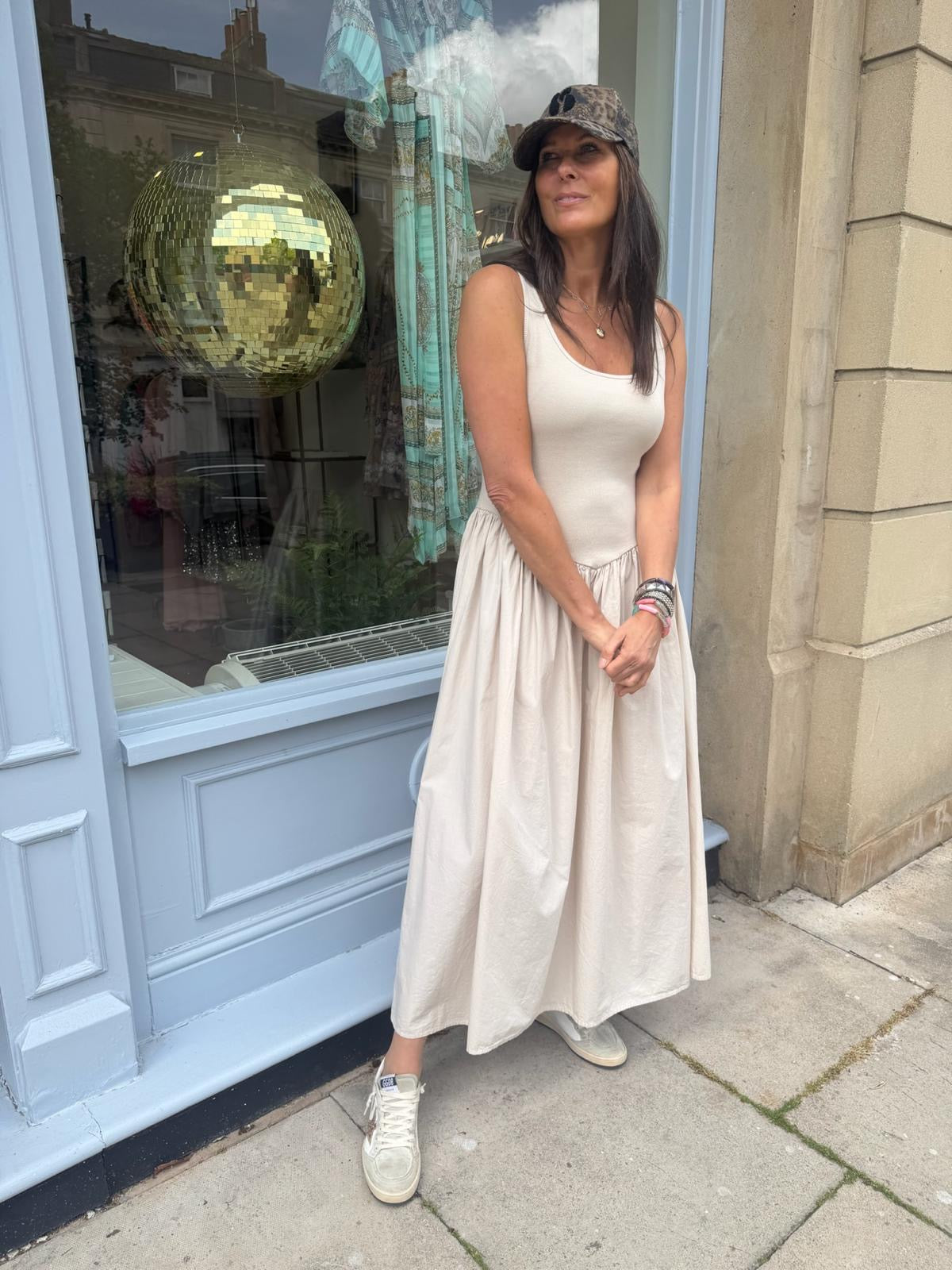 April Dress - Cream
