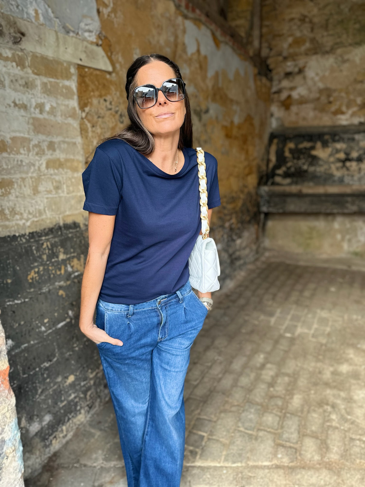 Regular Fit Tee Navy