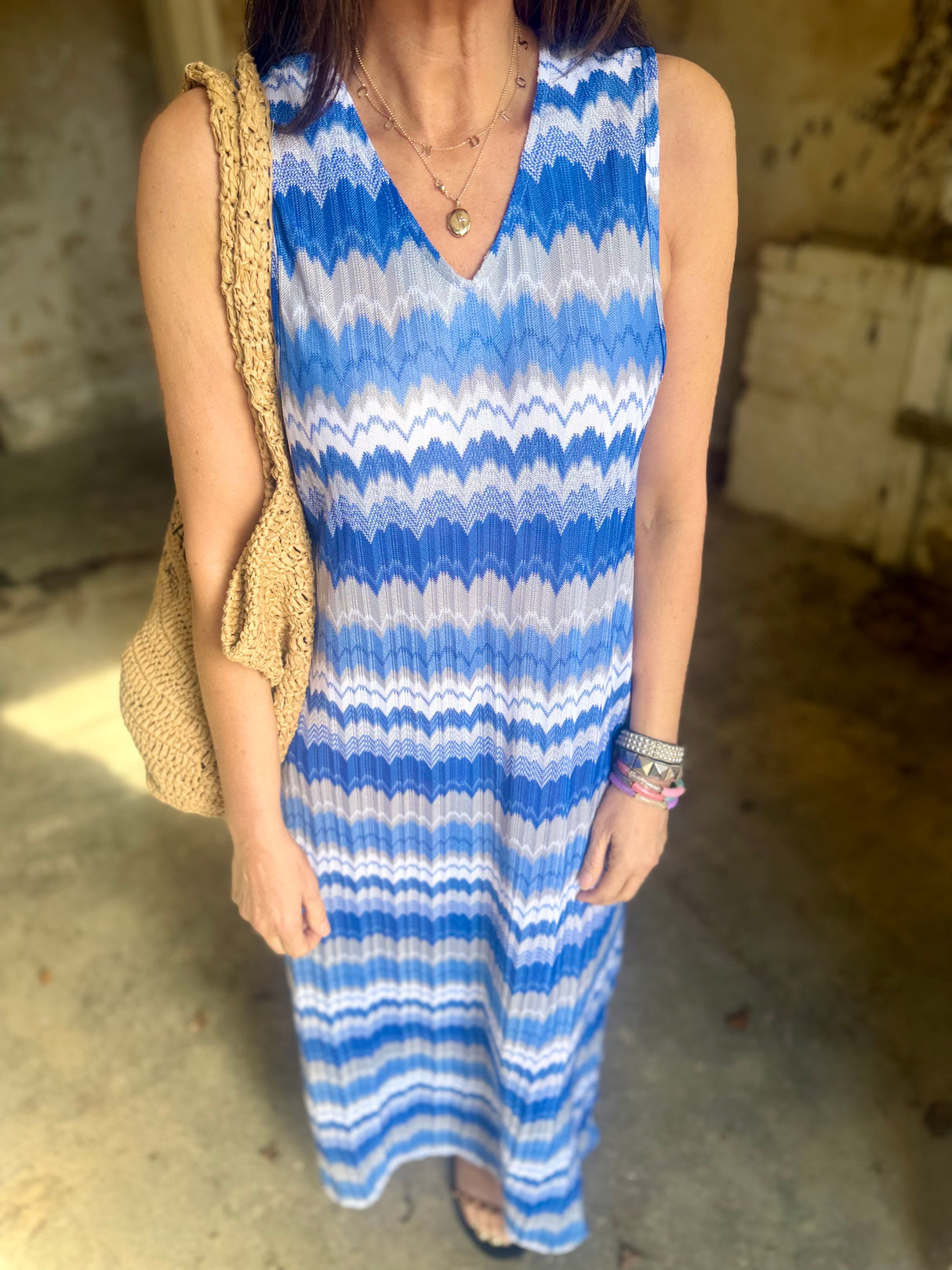 Seraphina Dress - Ocean