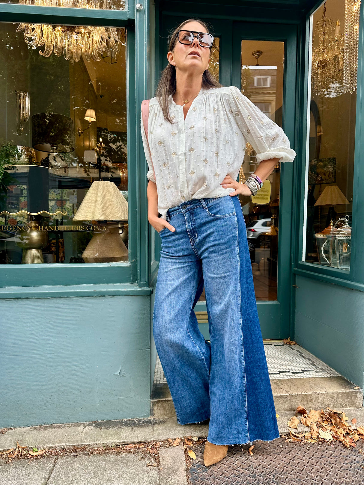 Roseanne Two Tone Jean