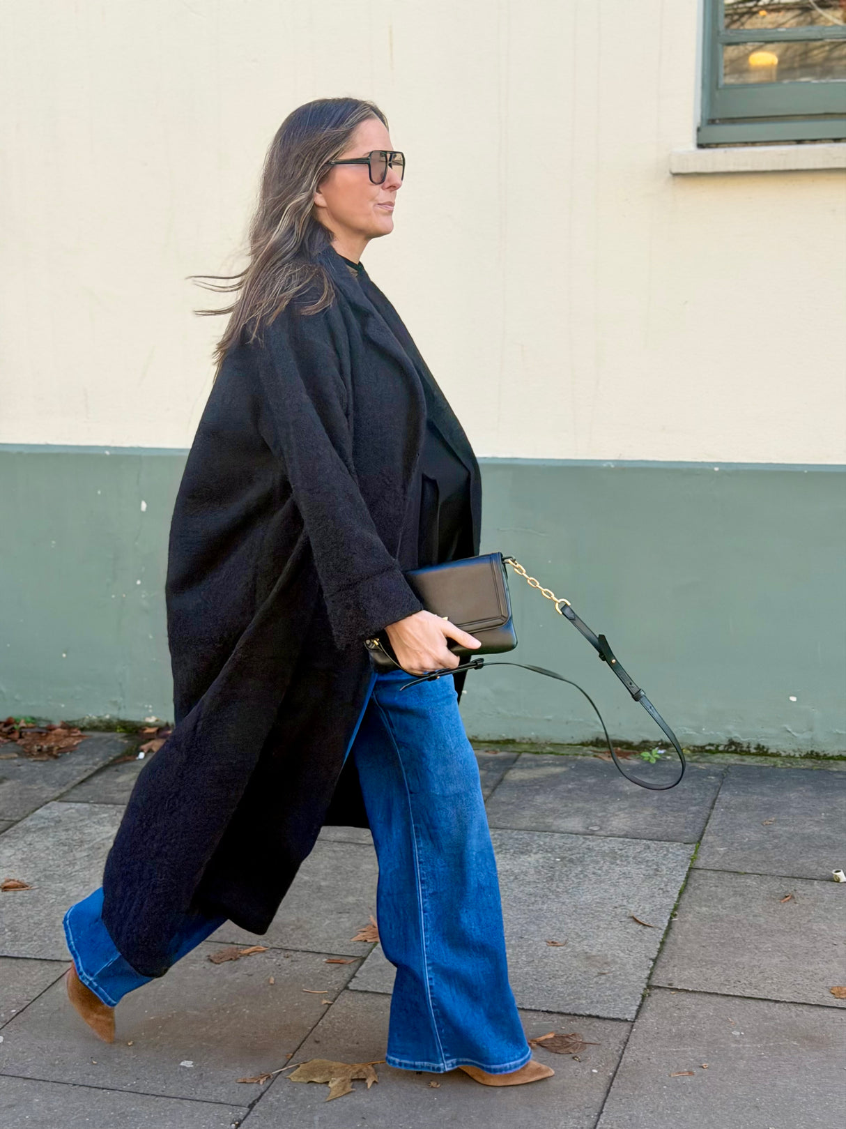 Mara Knitted Jacket - Black