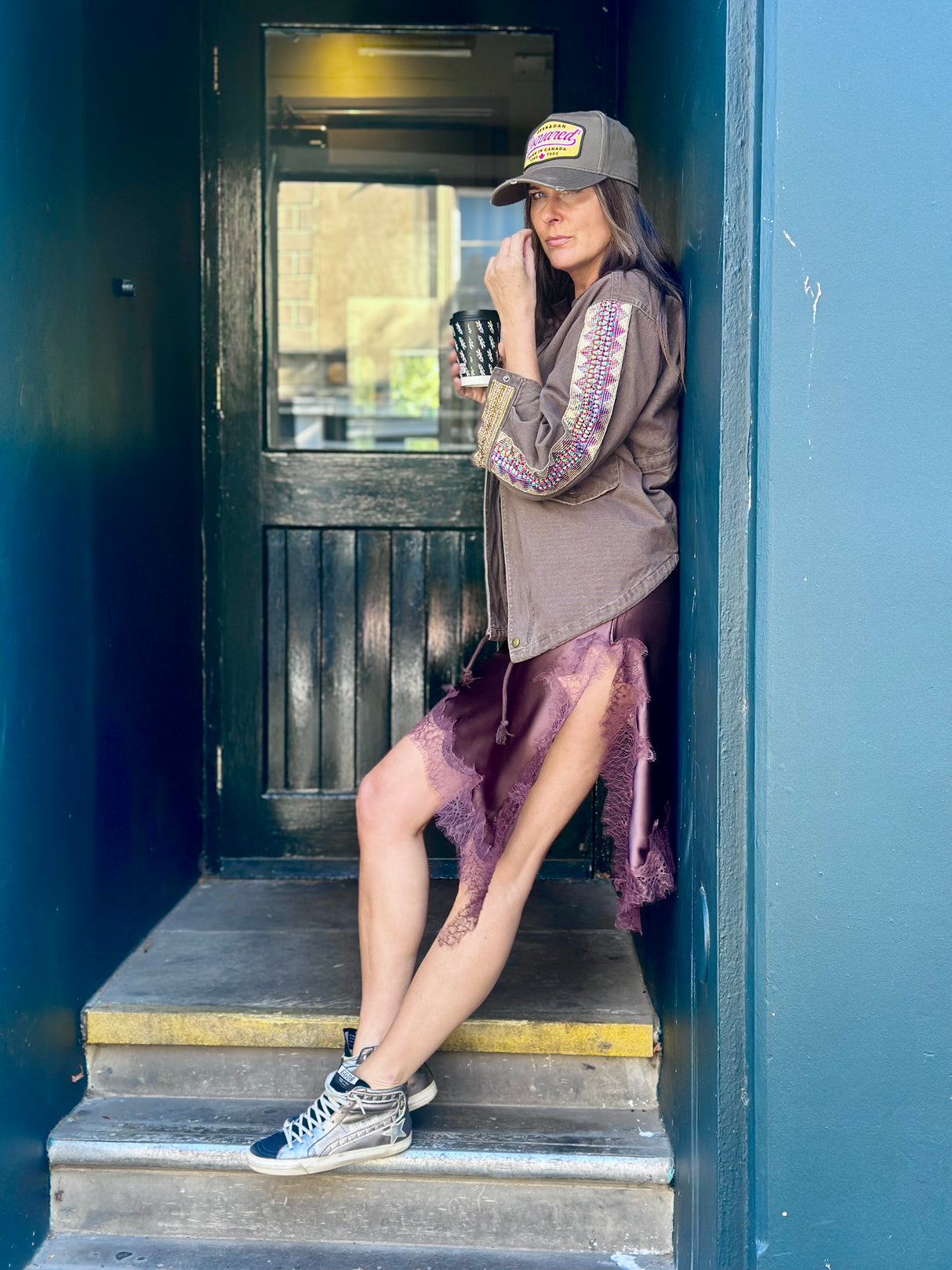 Art Jacket - Chocolate Brown