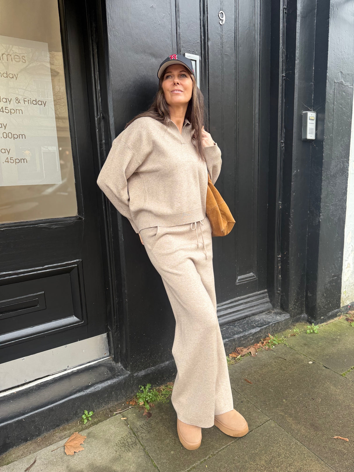 Temper Polo Knit - Beige