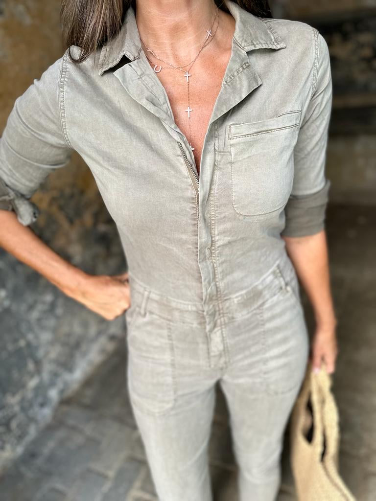 Jules Jumpsuit Stone