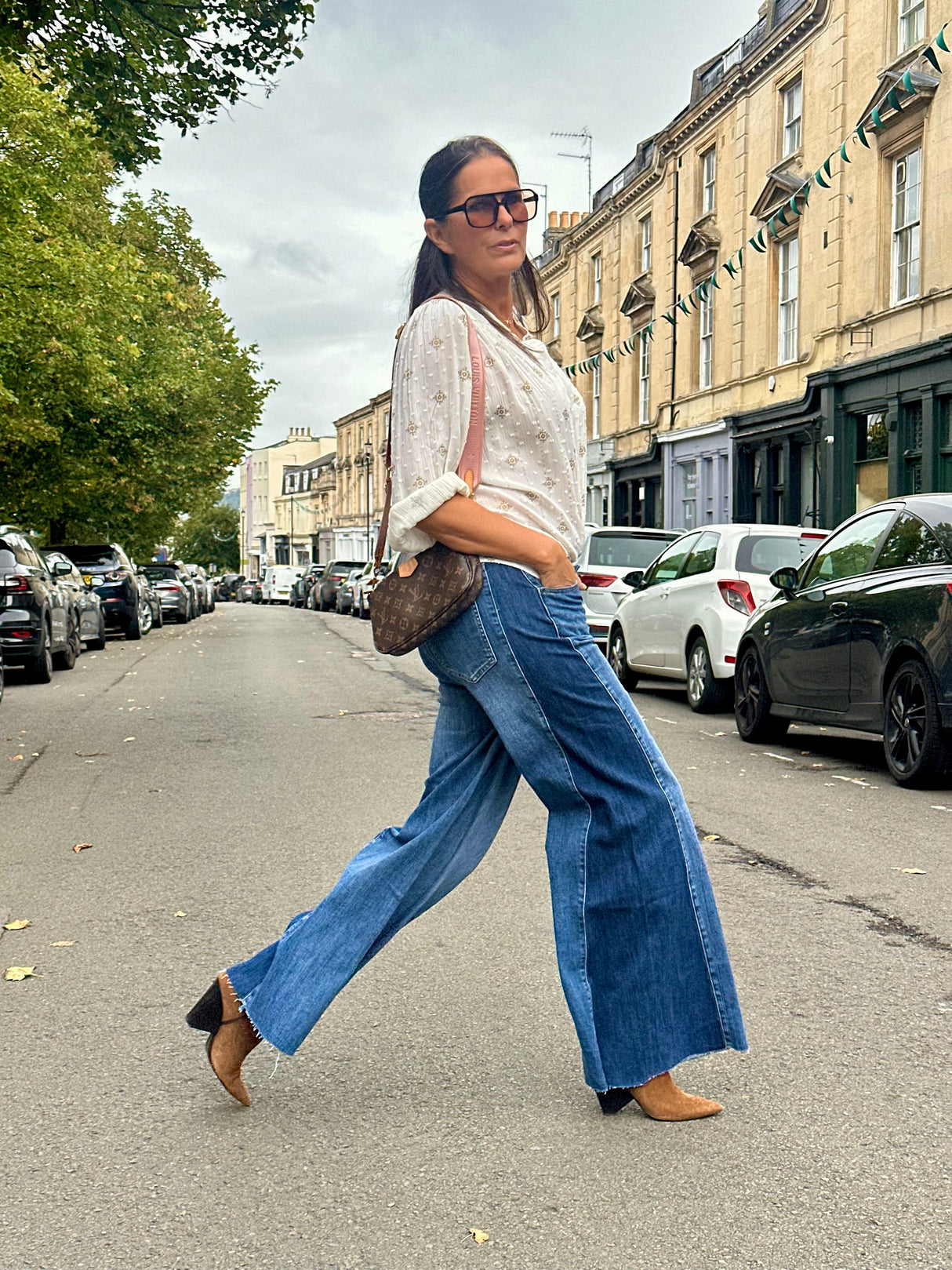 Roseanne Two Tone Jean