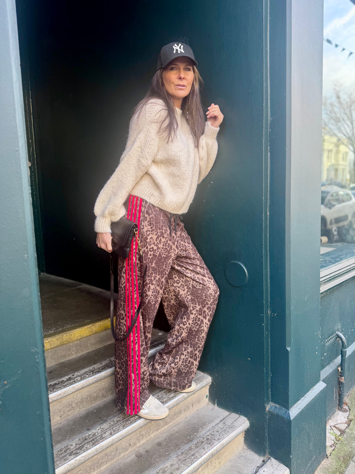 Leo Animal Print Jogger