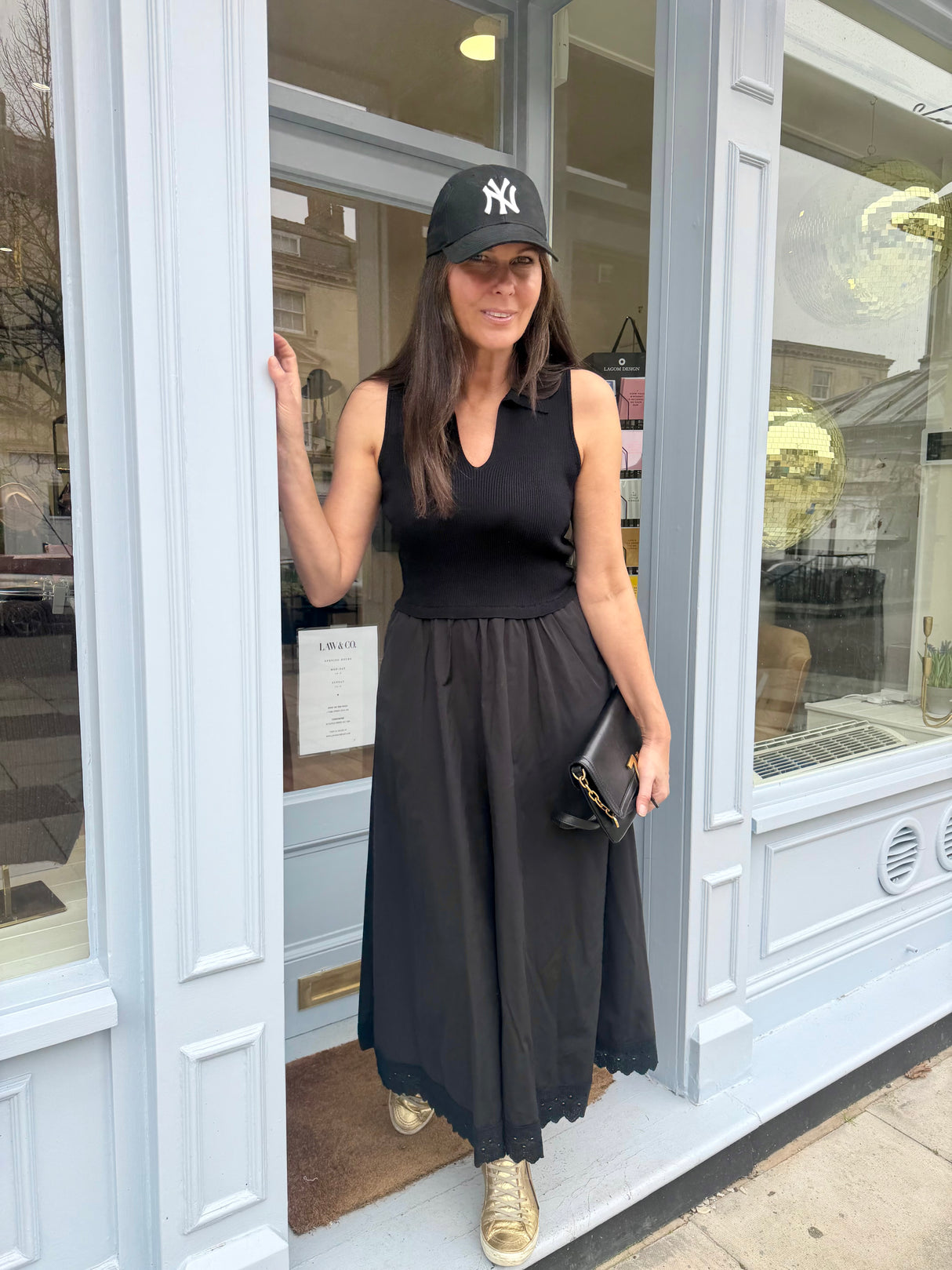 Ash Midi Dress - Black