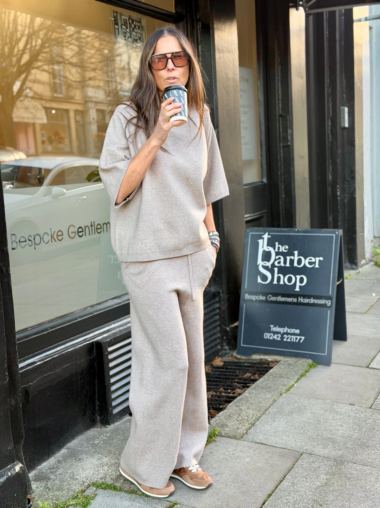 Hattie Jogger - Beige