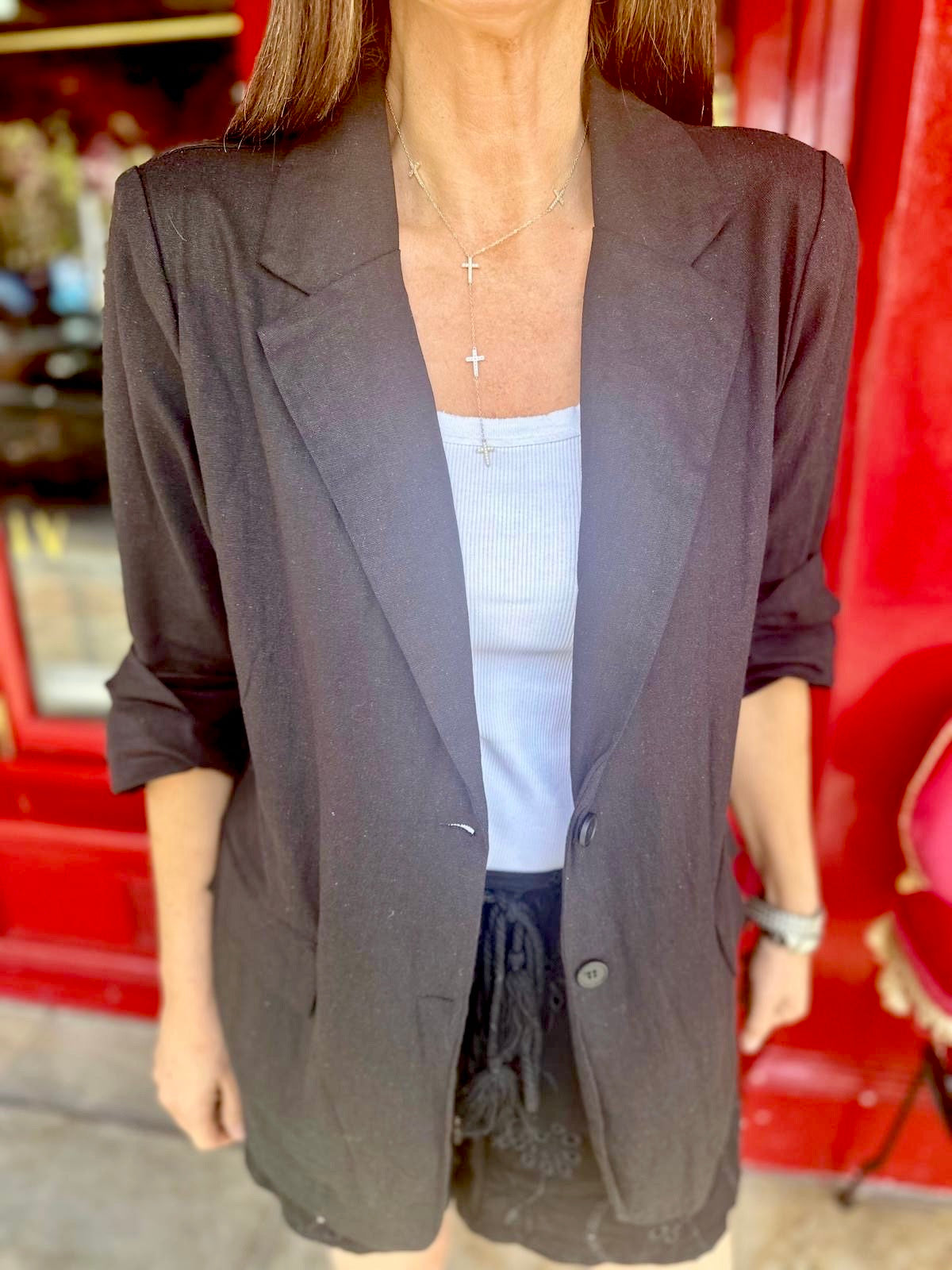 Vincent Blazer Black