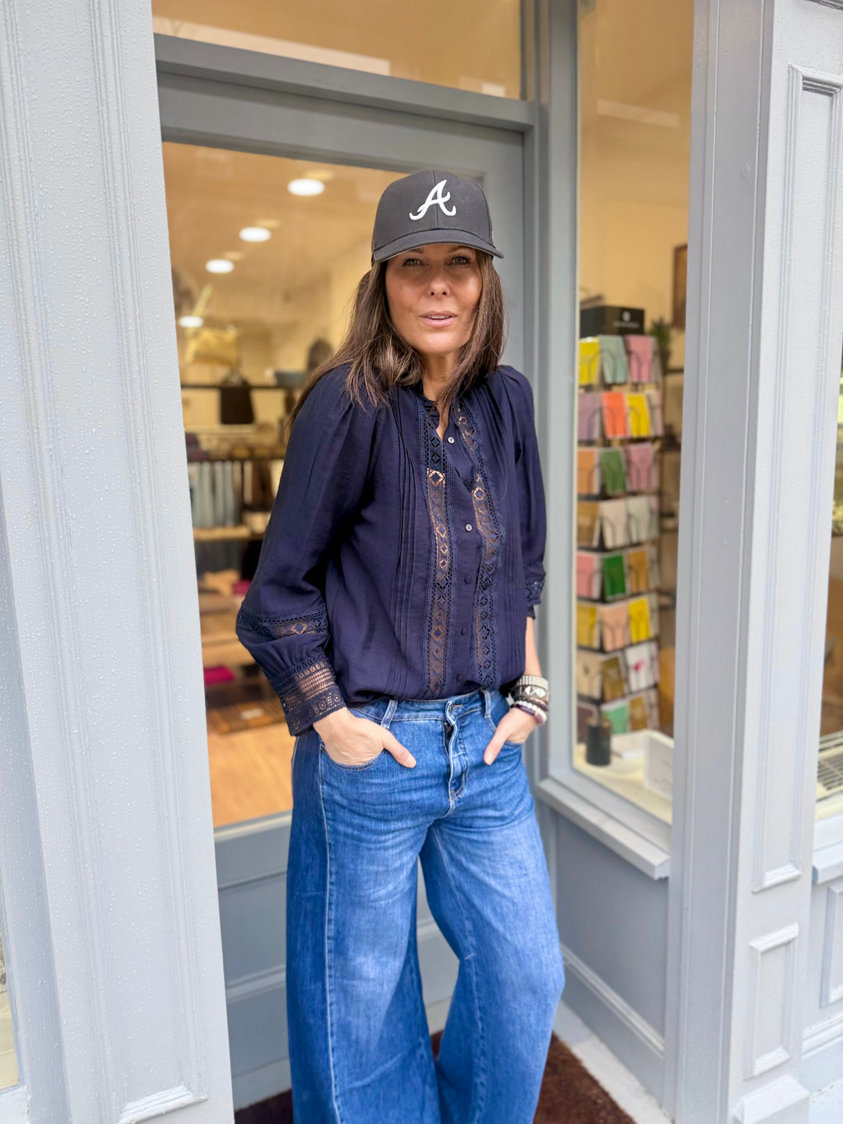 Atticus Shirt - Navy