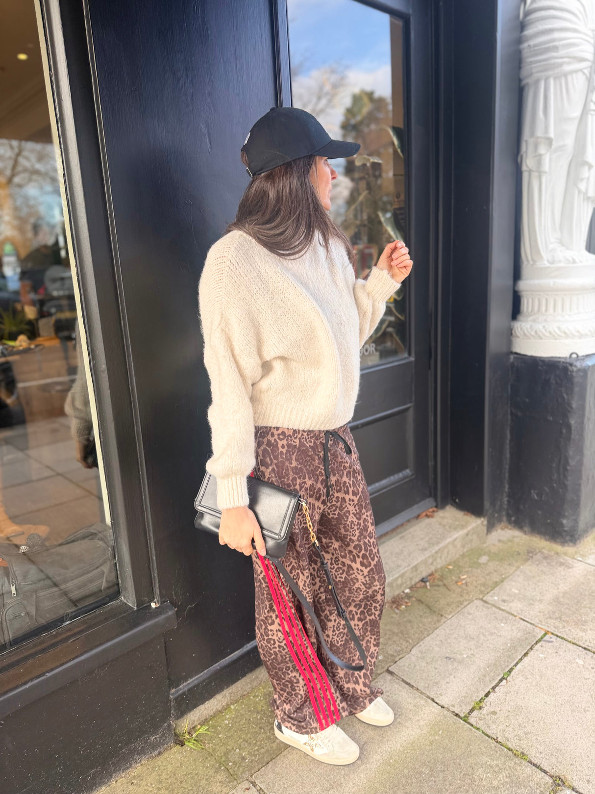 Leo Animal Print Jogger