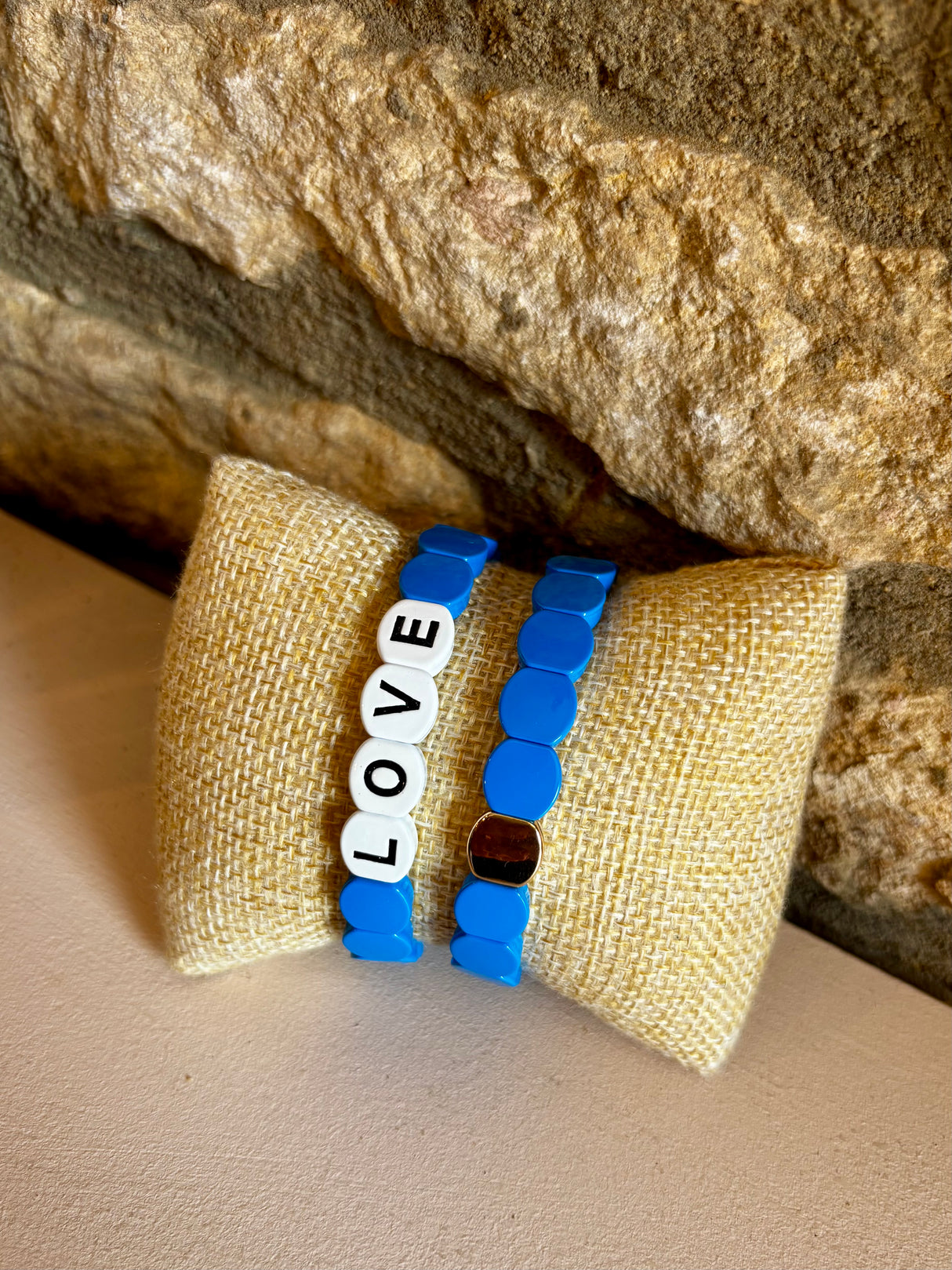 Tile Bracelet - Cobalt Love