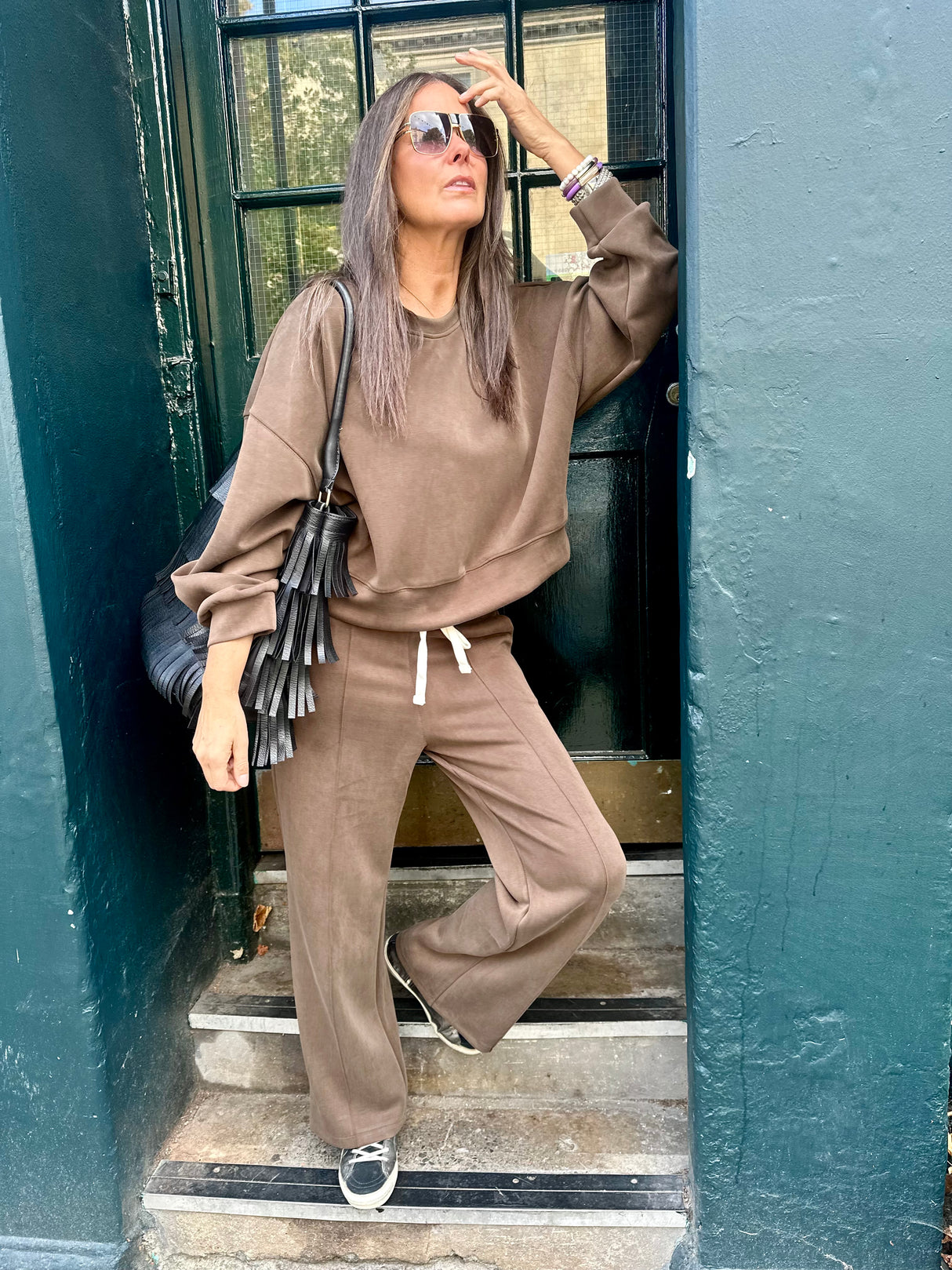 Lizzy Jogger - Coffee