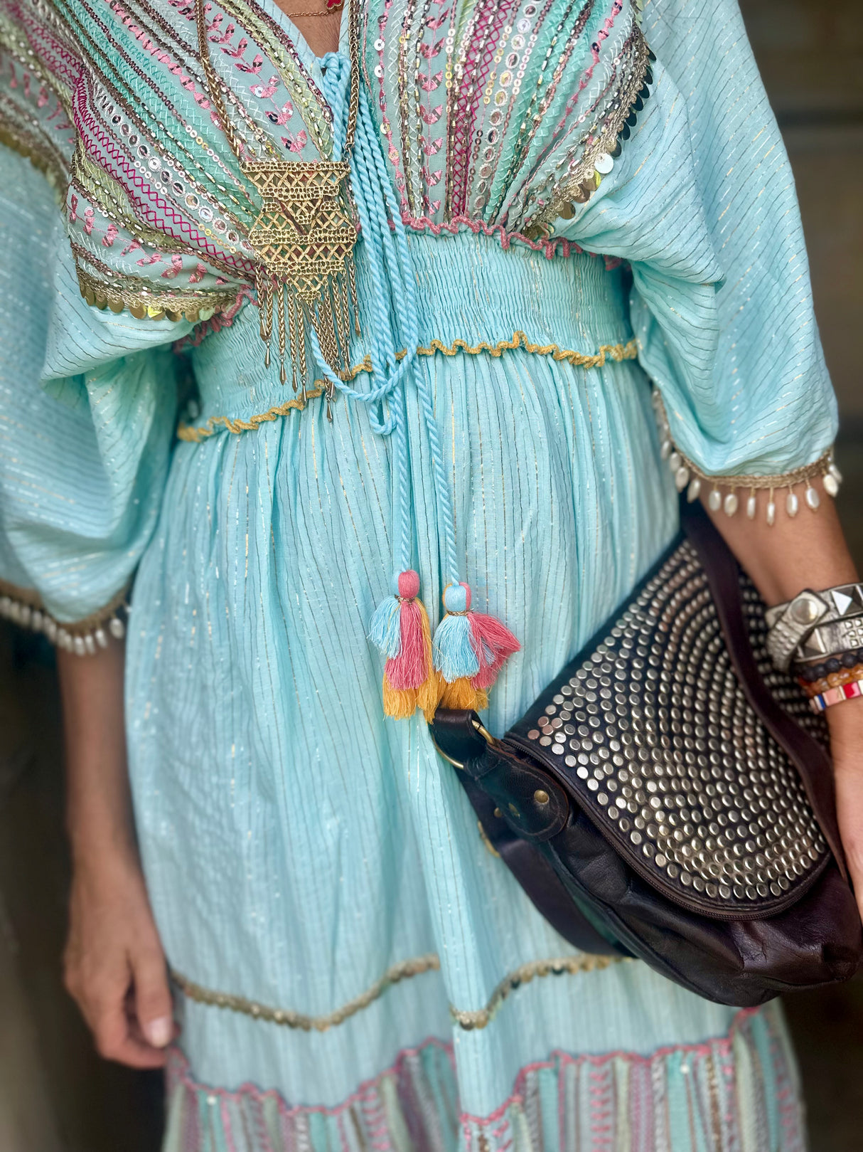 Sintra Beaded Maxi Dress