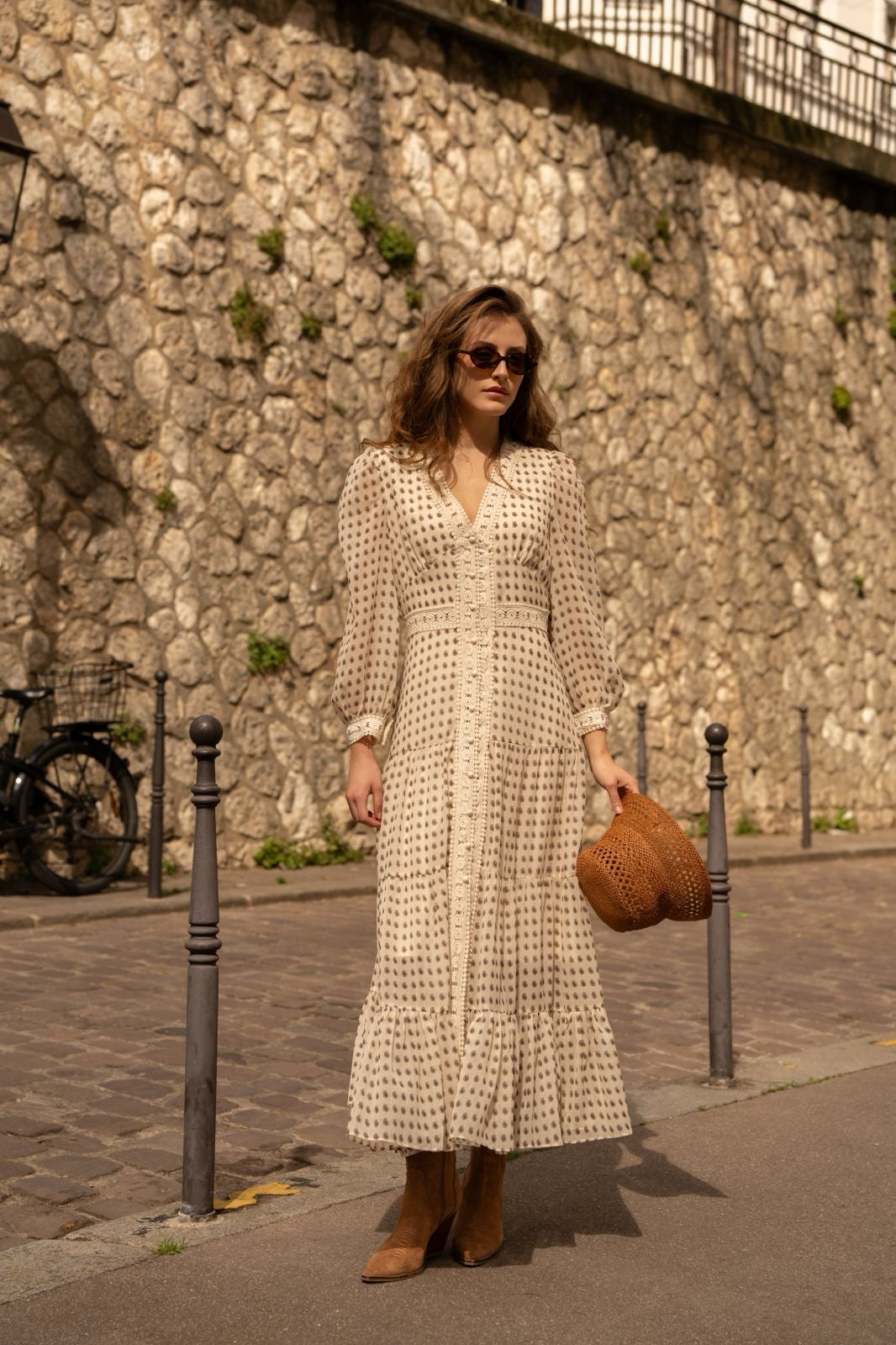 Storm Printed Maxi Dress