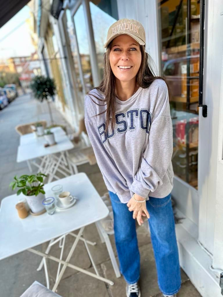 Crush Wide Leg - Mid Wash