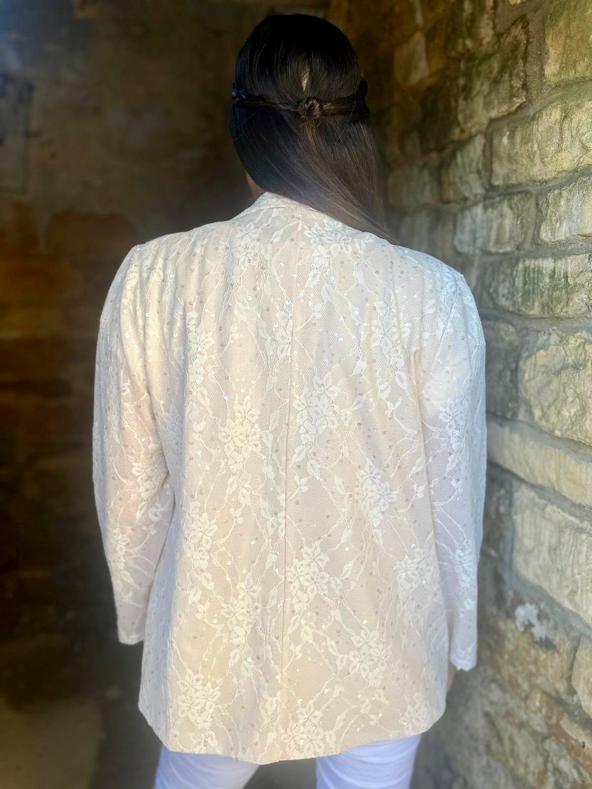 Blazer de renda Elen