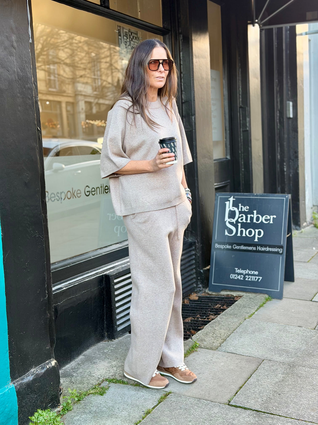 Hattie Jogger - Beige