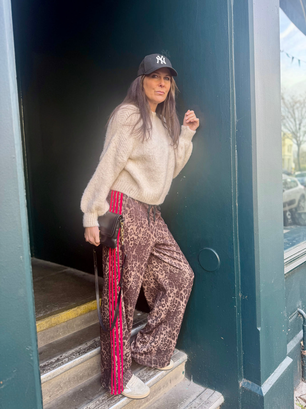 Leo Animal Print Jogger