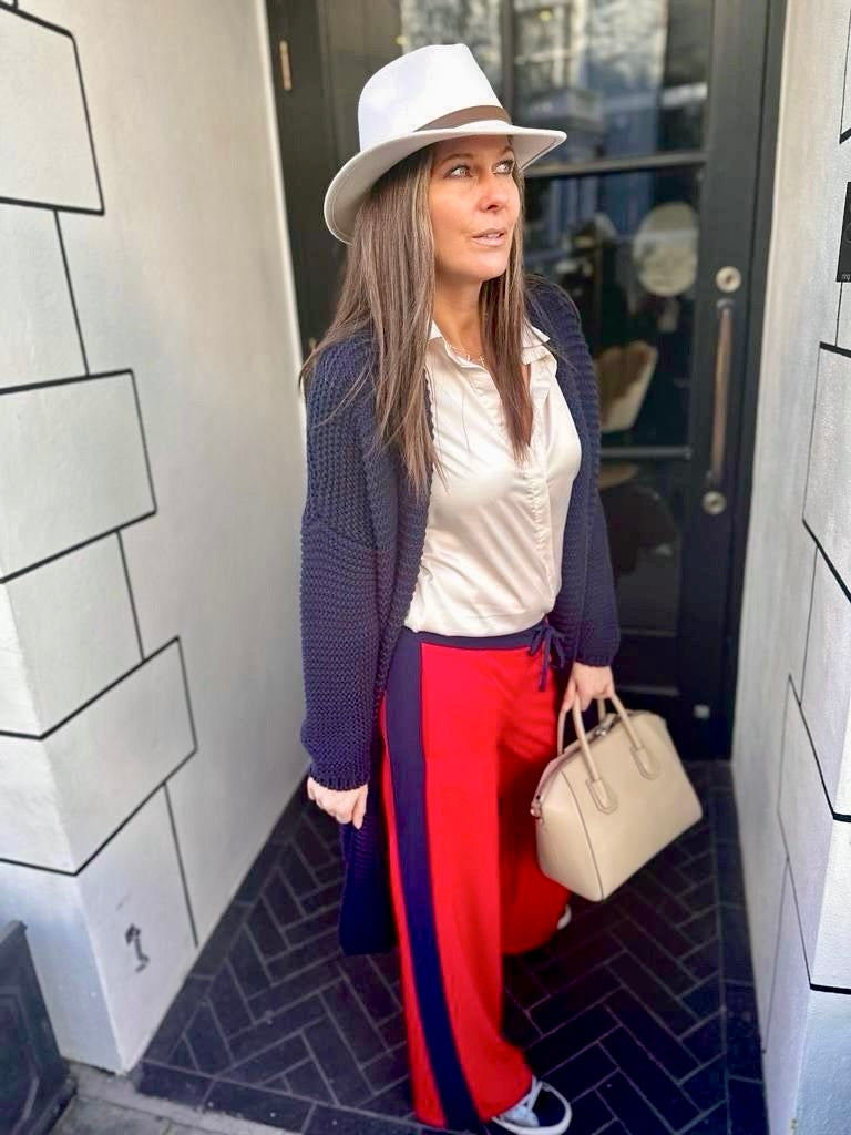 Calça Tempest Vermelho/Marinho