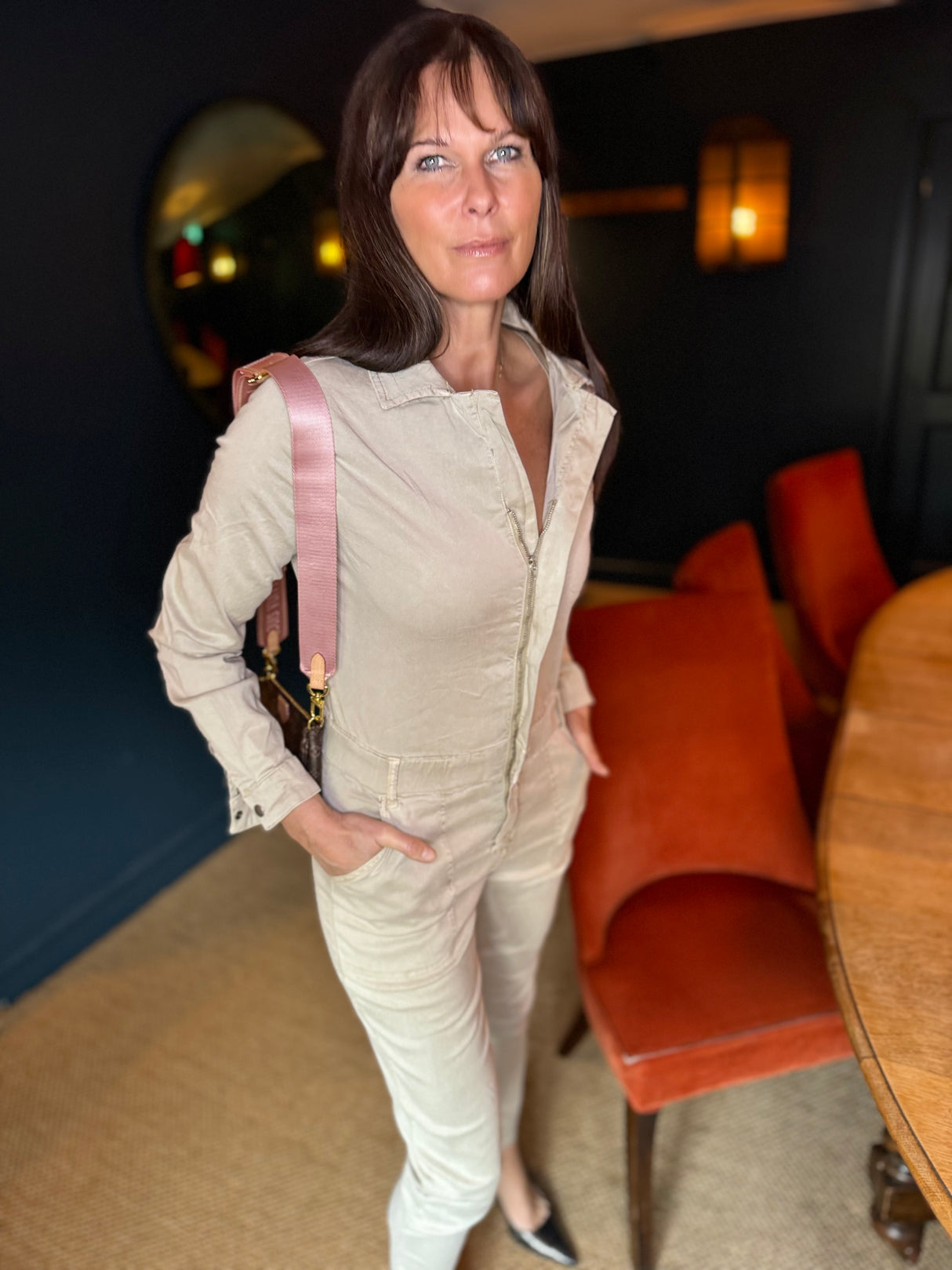 Jules Jumpsuit Latté