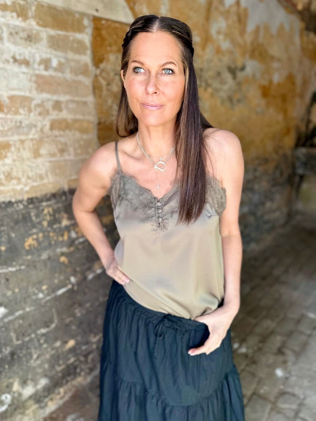 Jamey Cami - Dark Olive