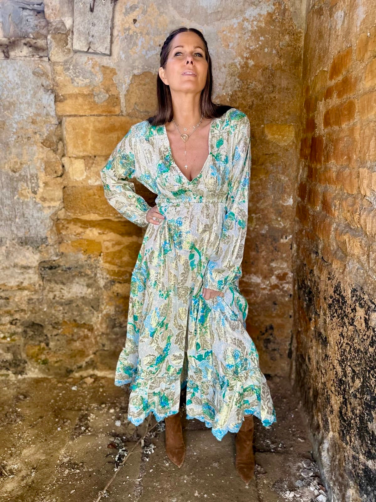 Rae Maxi Dress - Green