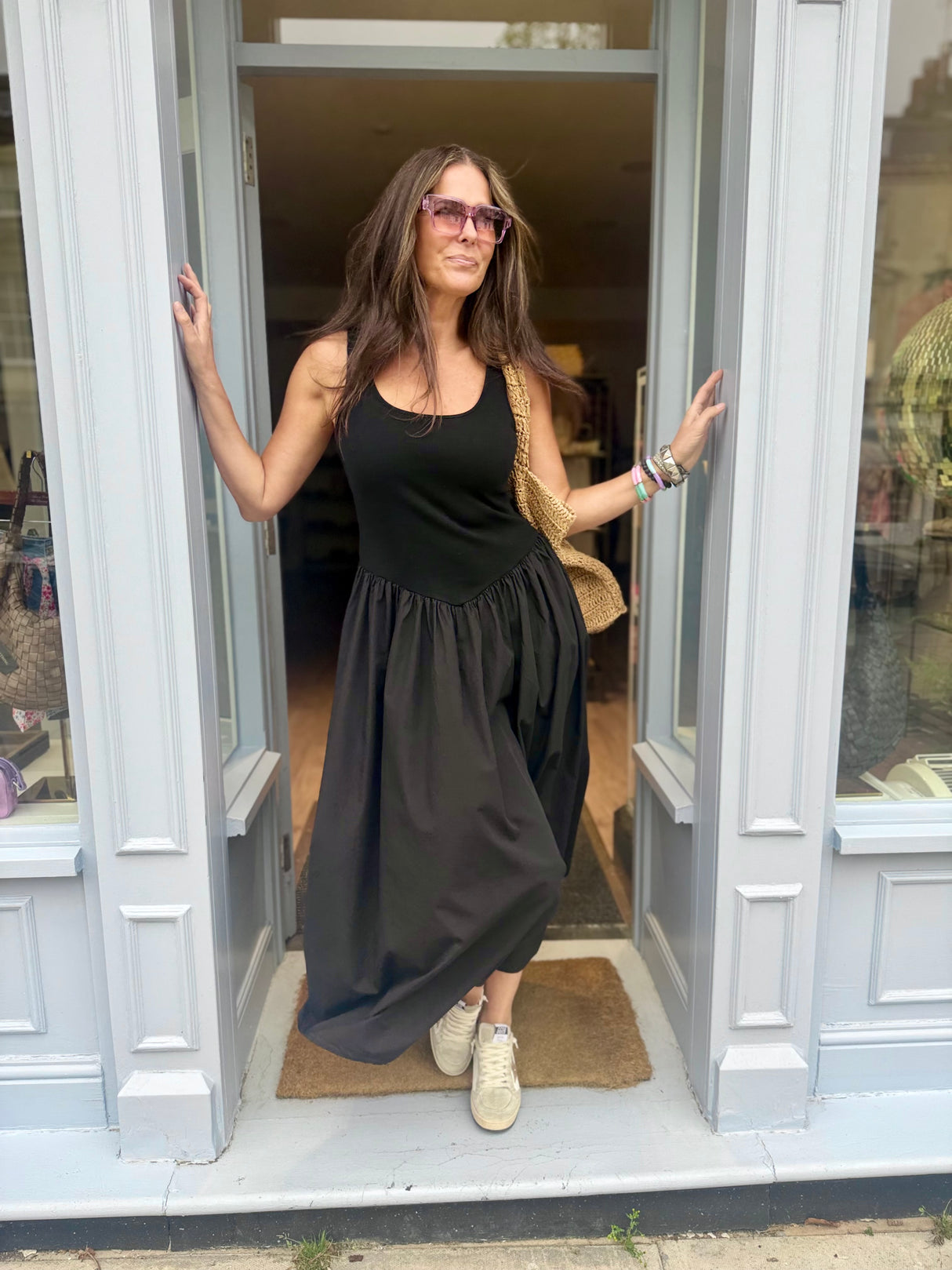 April Dress - Black
