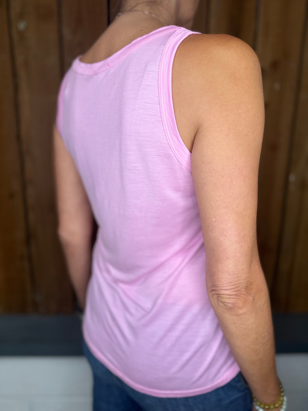 Long Island Tank - Pink