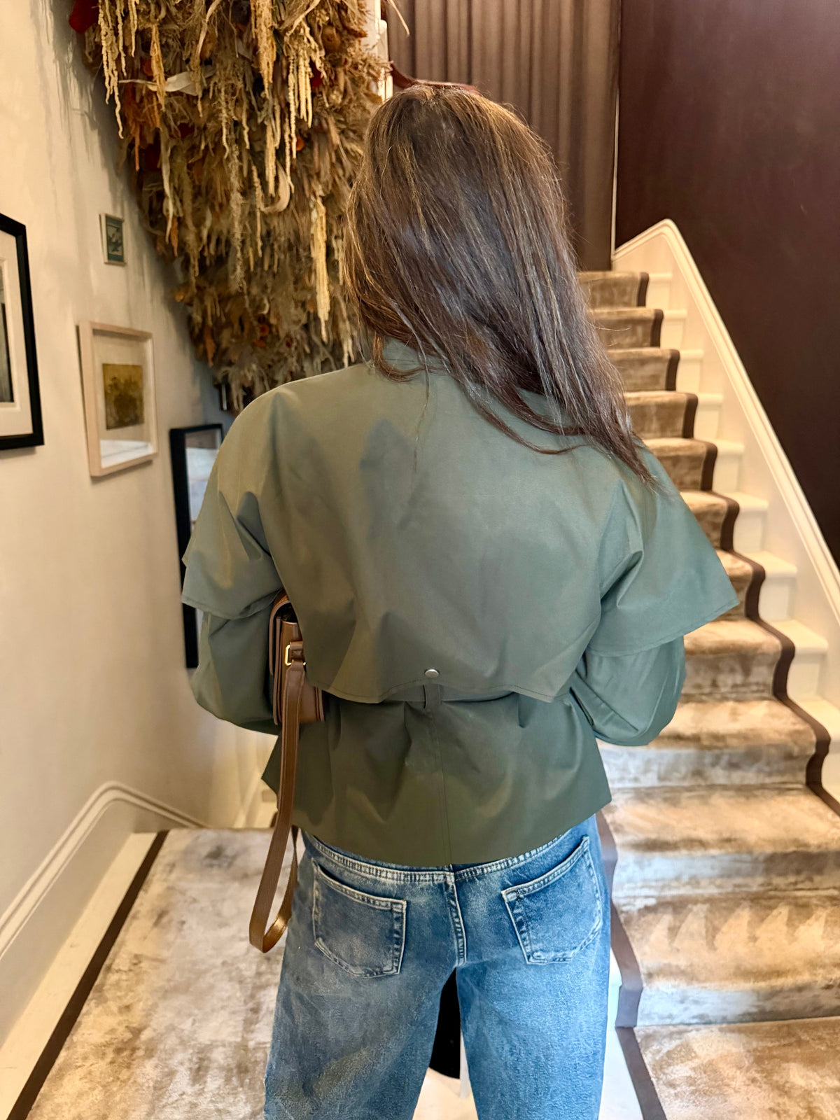 Wilton Short Trench - Green