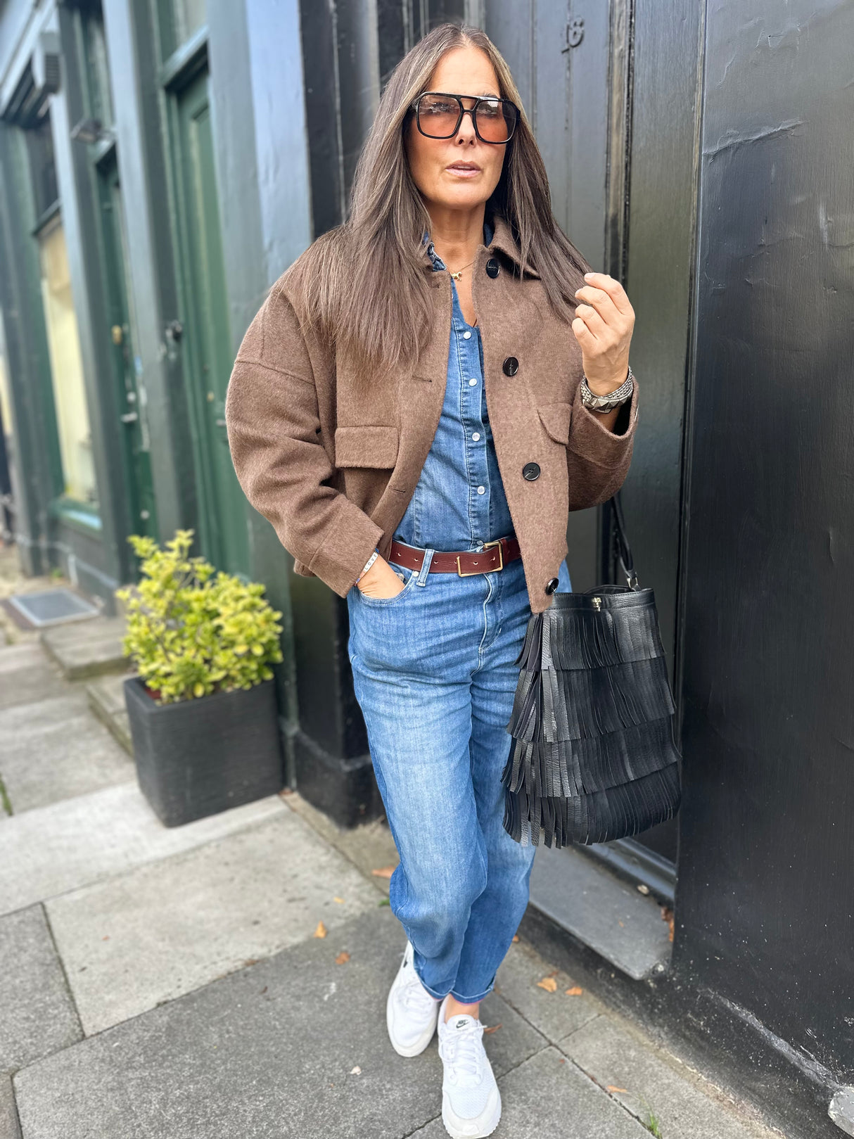 Alannah Jacket - Brown