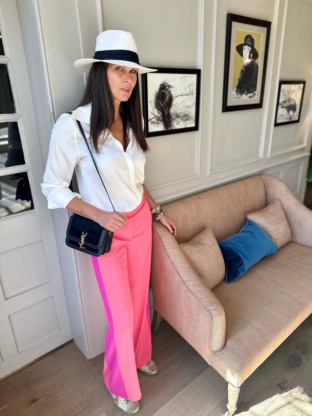 Pantalón minimalista Sundae Stripe