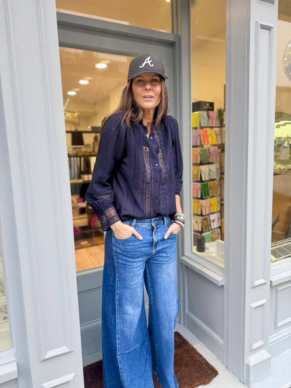 Atticus Shirt - Navy