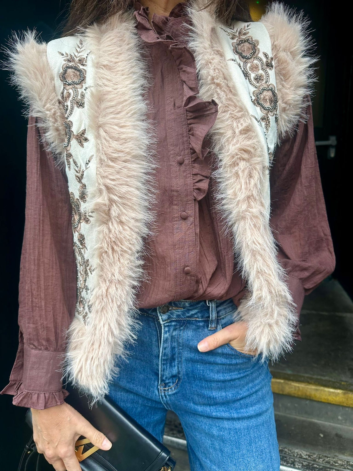 Karolina Gilet - Ivory