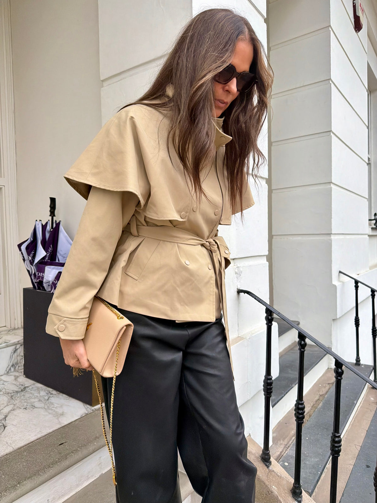 Wilton Short Trench - Beige