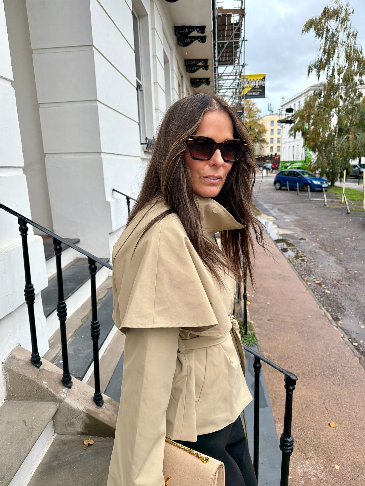 Wilton Short Trench - Beige