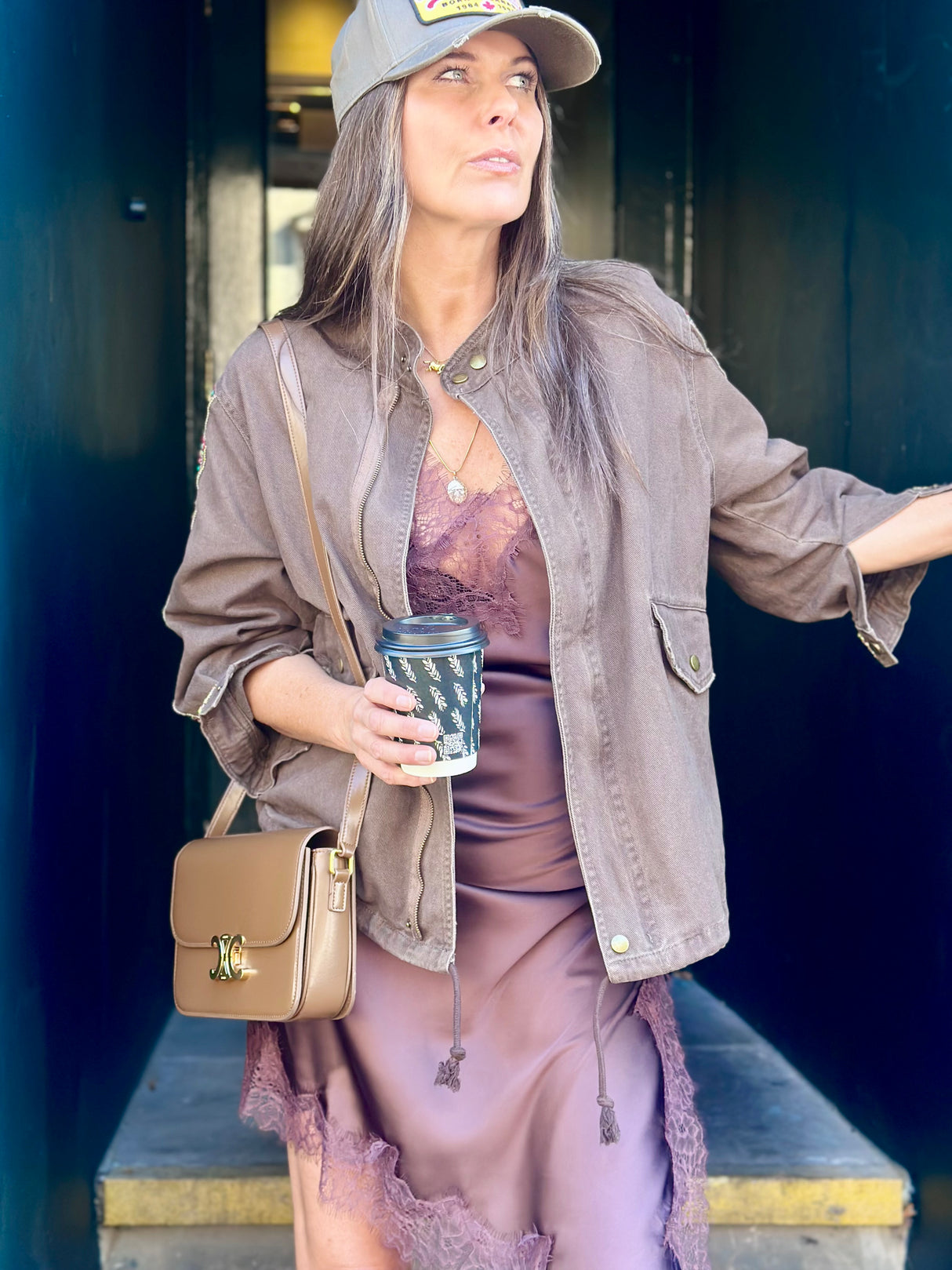 Art Jacket - Chocolate Brown