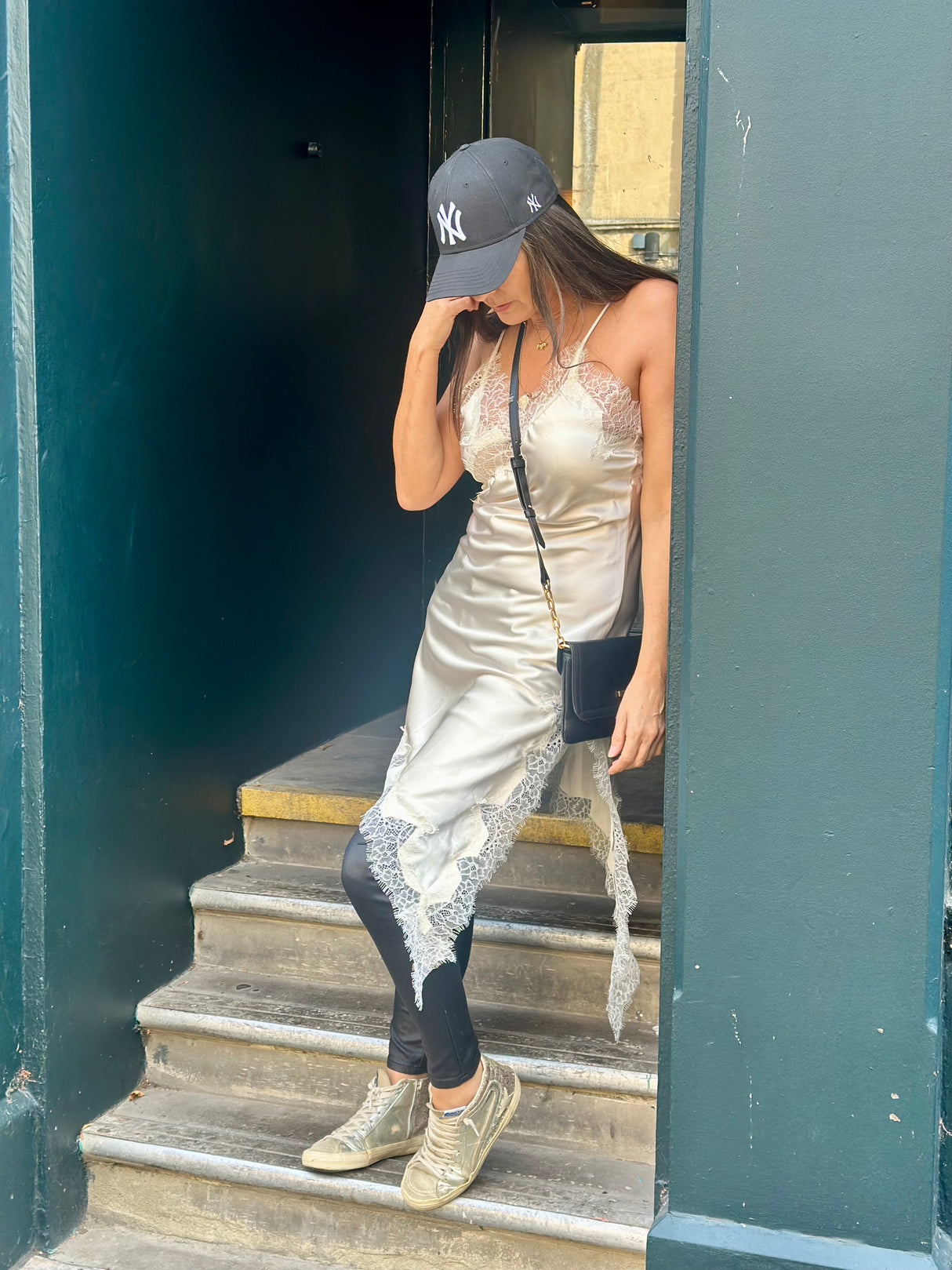 Anya Lace Dress - Cream