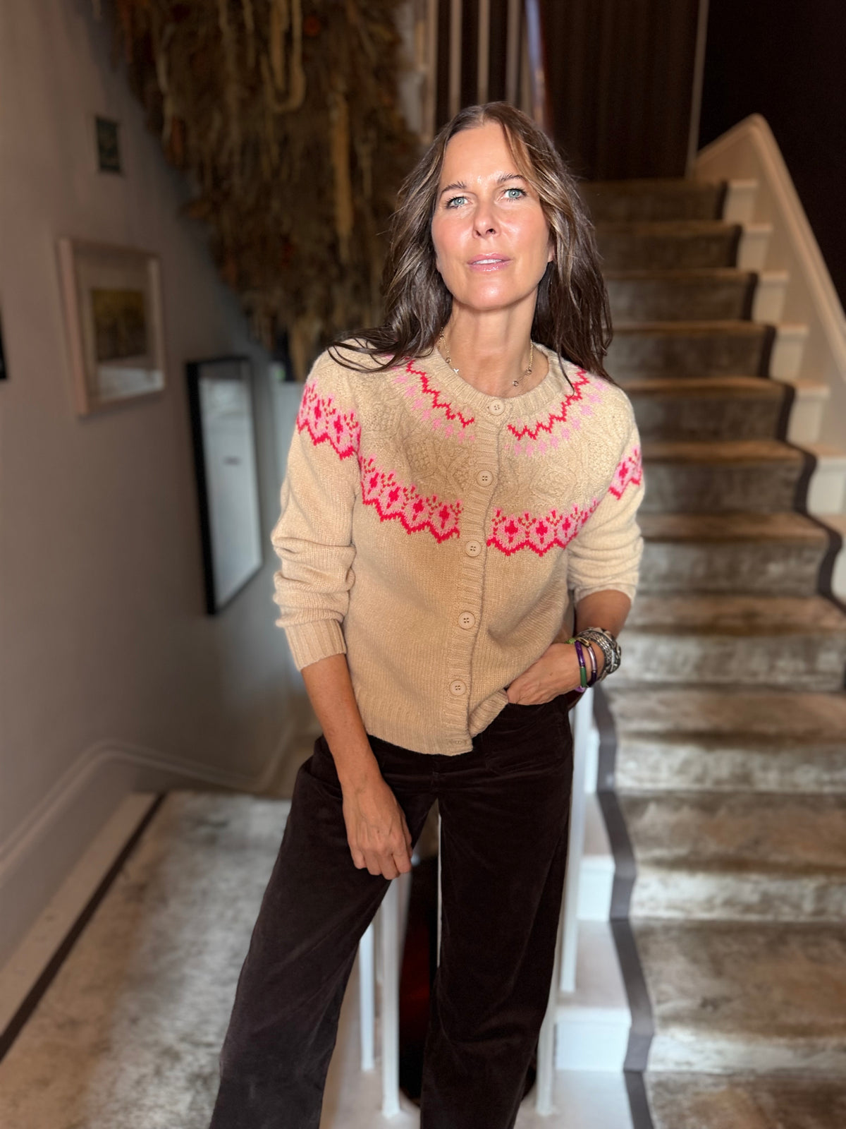 Sloane Cardigan - Biscuit