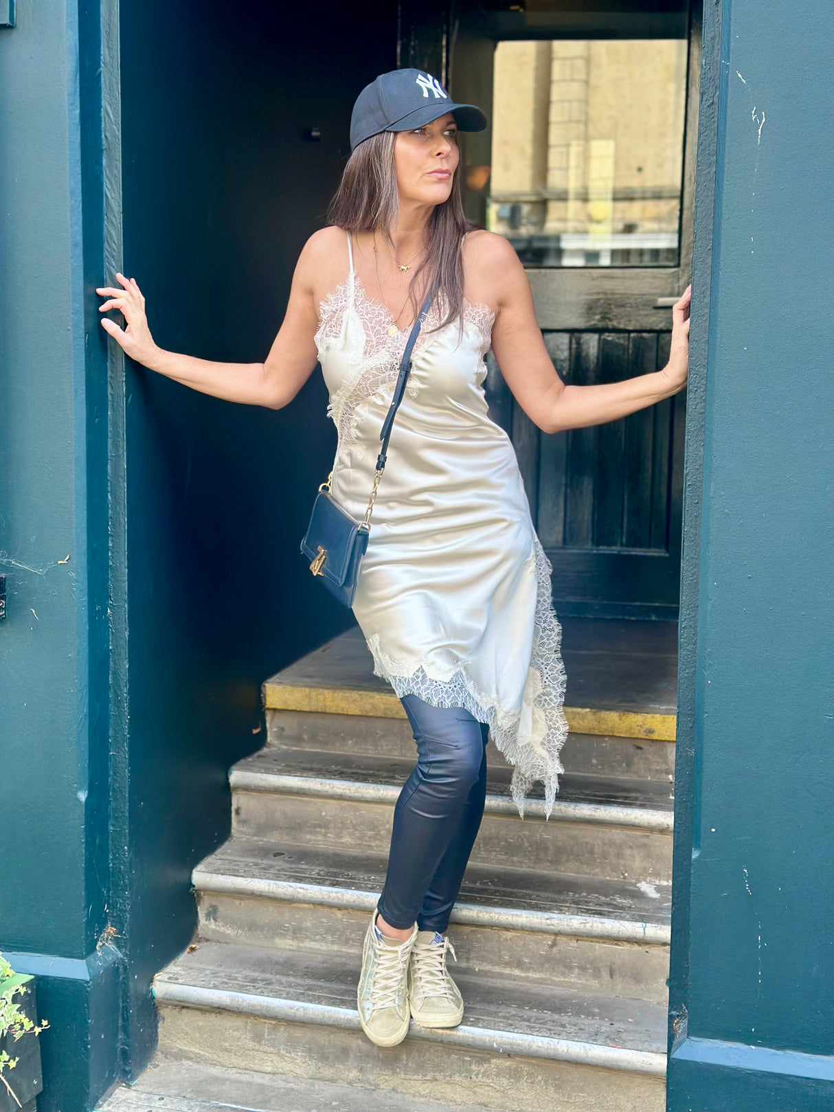 Anya Lace Dress - Cream