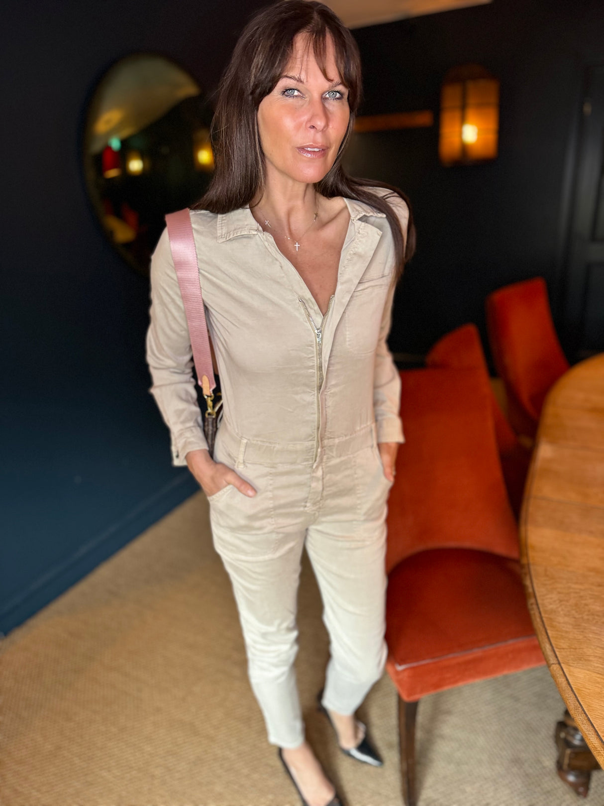 Jules Jumpsuit Latté