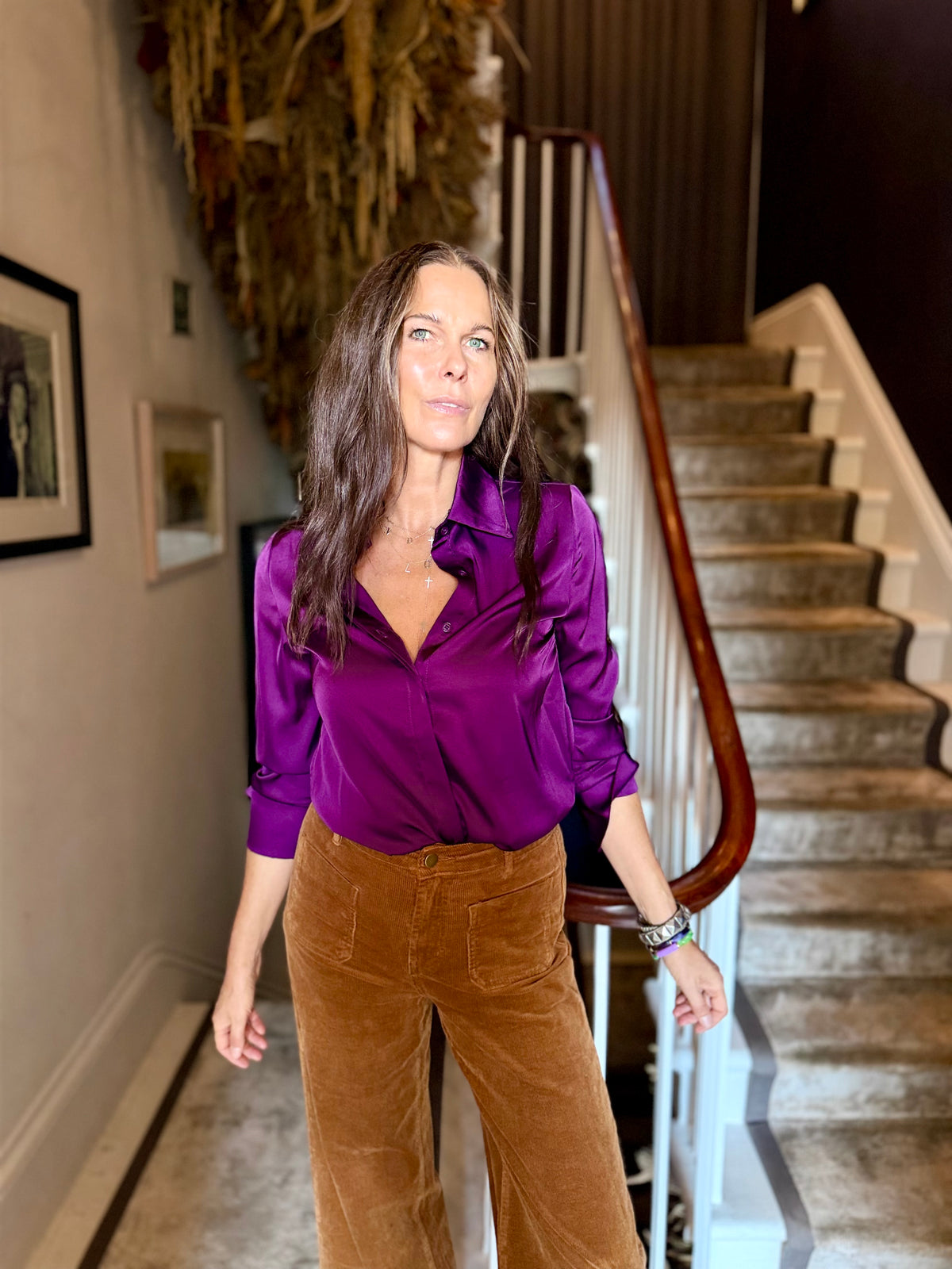 Camille Shirt - Prune
