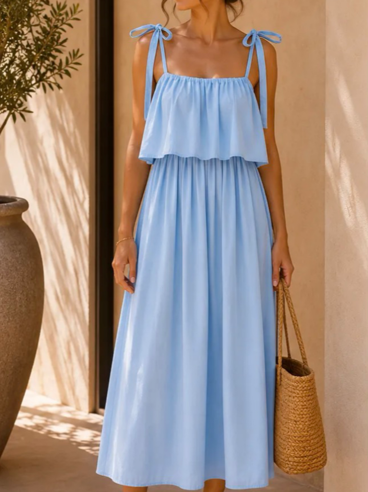 Lala Dress - Sky Blue