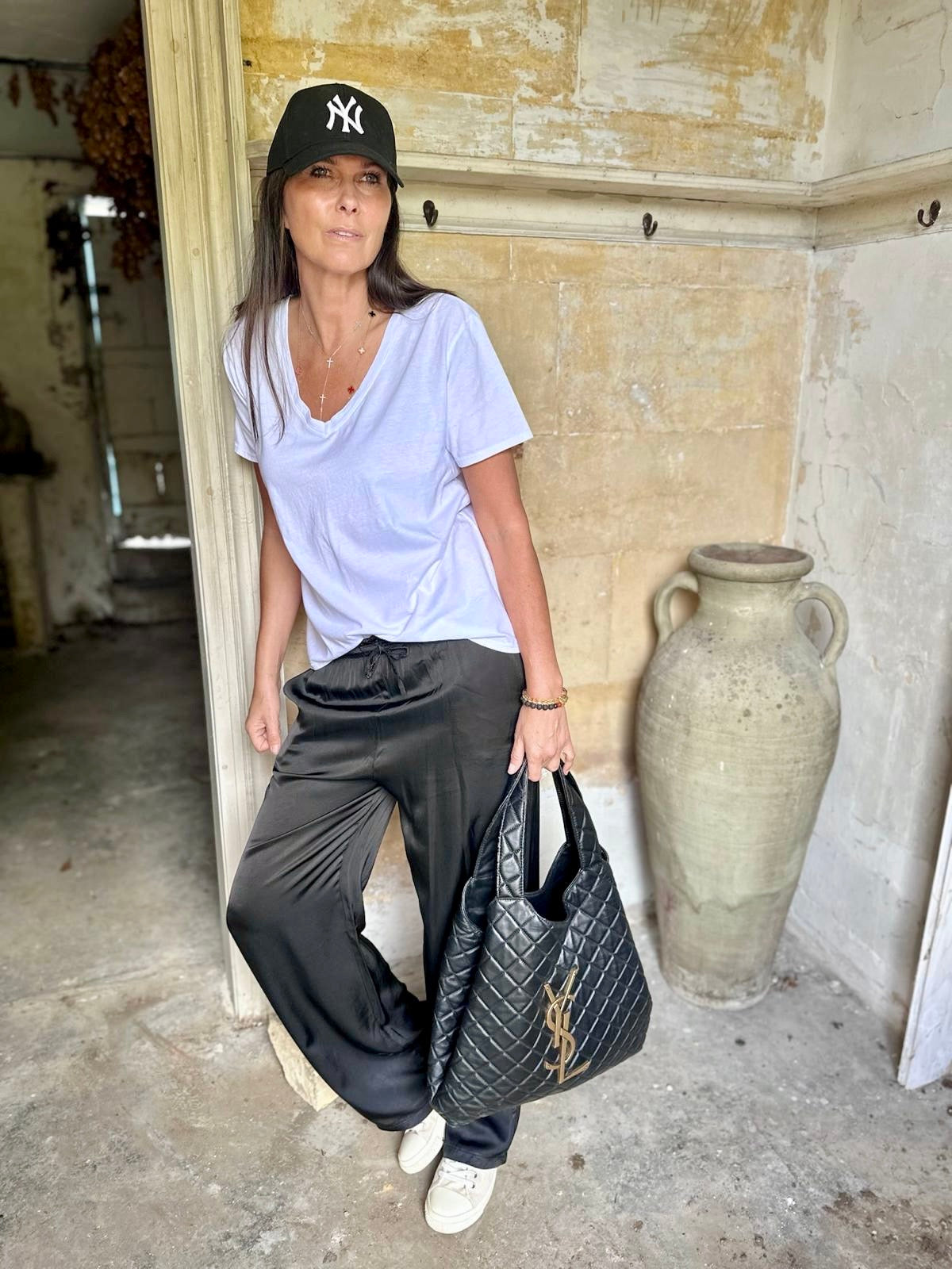 Pantalón Isobel con cintura anudada