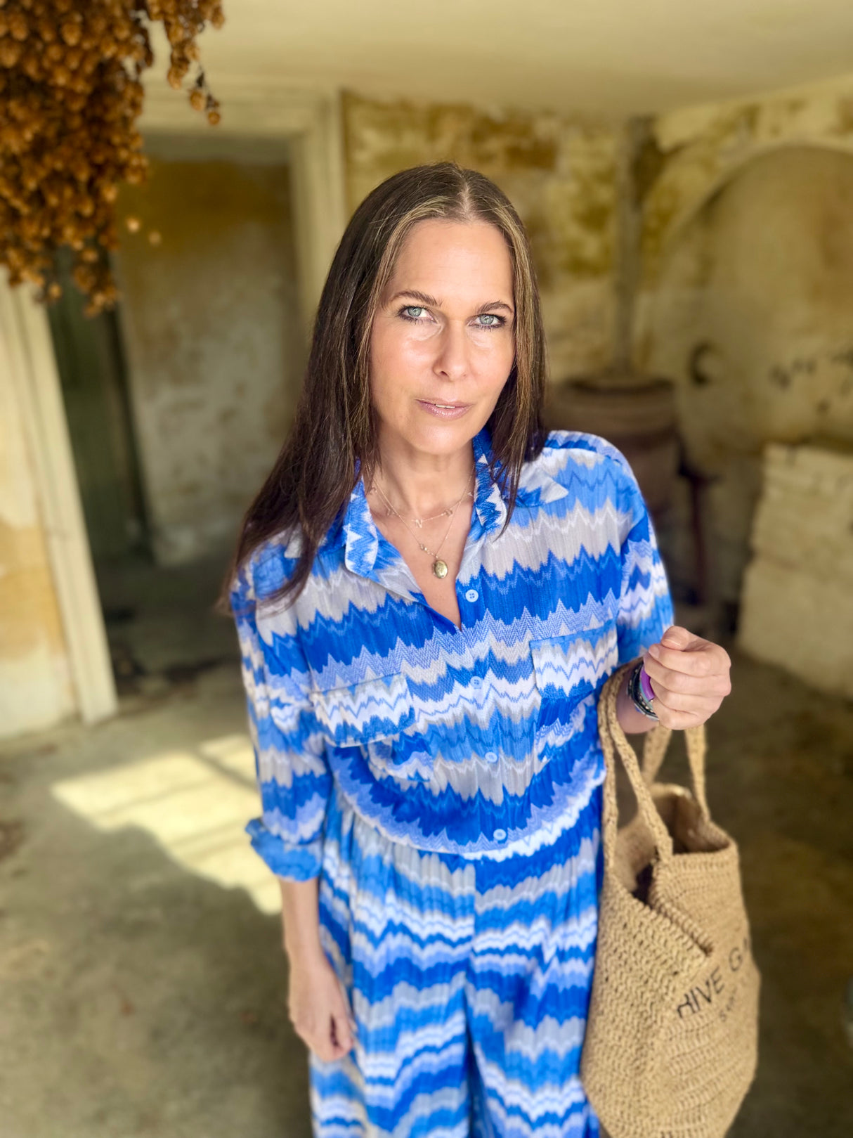 Seraphina Shirt - Ocean