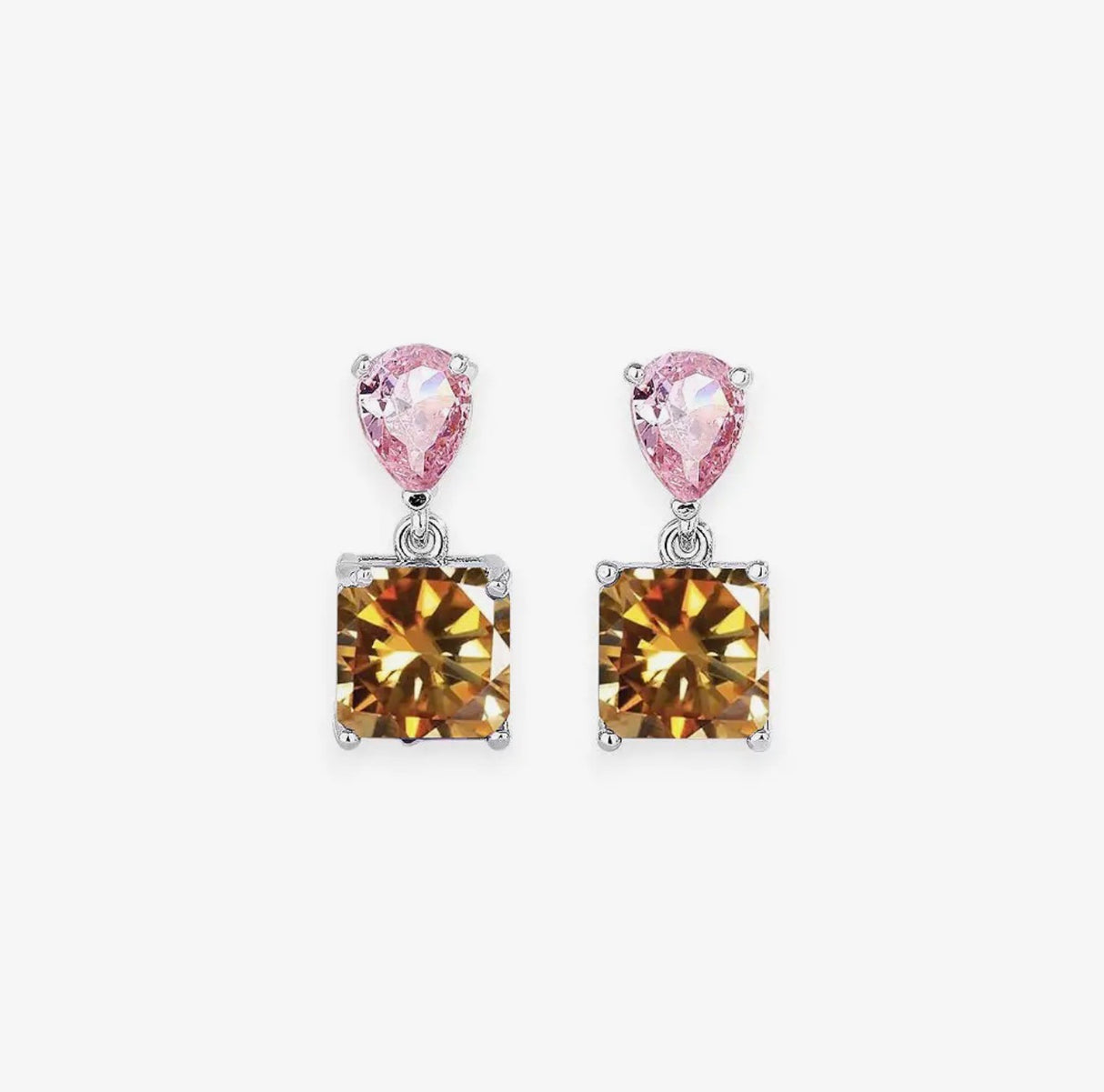 Teardrop Gem Earring