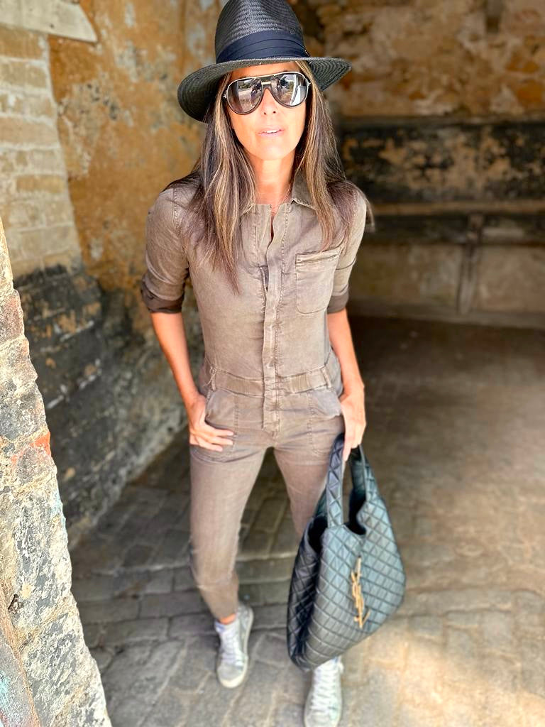 Jules Jumpsuit Chocolate