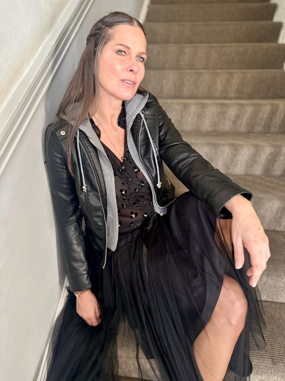 Tessa Tulle Skirt Black